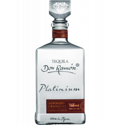 Текила Дон Рамон 100% Агаве Платинум Репосадо Кристалино / Don Ramon Tequila 100% Agave Platinium Reposado Cristalino 