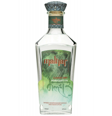 Малхар Класик Драй Индийски Крафт Джин / Malhar Classic Dry Indian Craft Gin 